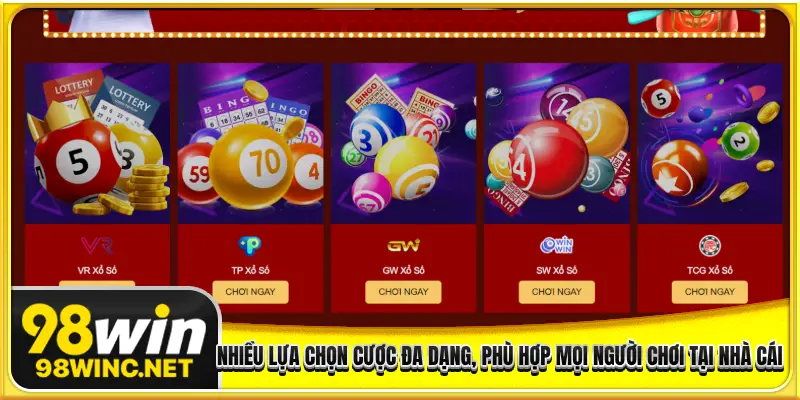 Nhiều lựa chọn cược đa dạng, phù hợp mọi người chơi tại nhà cái