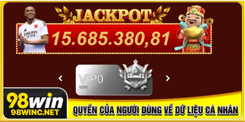 Quyền của người dùng về dữ liệu cá nhân